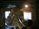 Madek jamming on the Agave didgeridoo. Madek jamming on the Agave didgeridoo.
