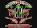 sweet child o mine with lyrics gnr