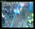 Barnsley lads having banter with police at cardiff