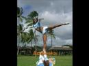 Cheerleading stunts/ Palaikomųjų šokių pakėlimai