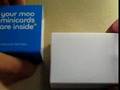 Unboxing moo.com MiniCards