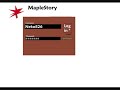 MapleStory Log in Page