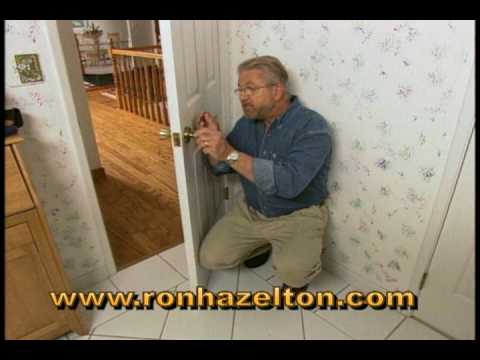 how to fix a door so it latches