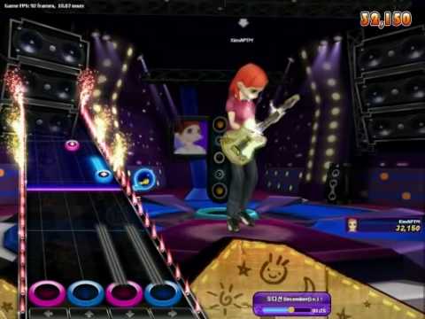 Audition's Guitar Hero Mode - December (VOX Tune)