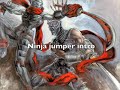 ninja jumping