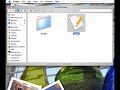 Changing icons Mac OS X