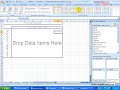 Create Pivot Table in Excel