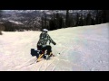snowbike with bad knees snowbike with bad knees