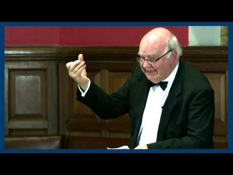 Lennox - Professor John Lennox gives his argument for the existence of God. SUBSCRIBE for more speakers ▻ http://is.gd/OxfordUnion Facebook @ http://fb.me/theoxfordun...