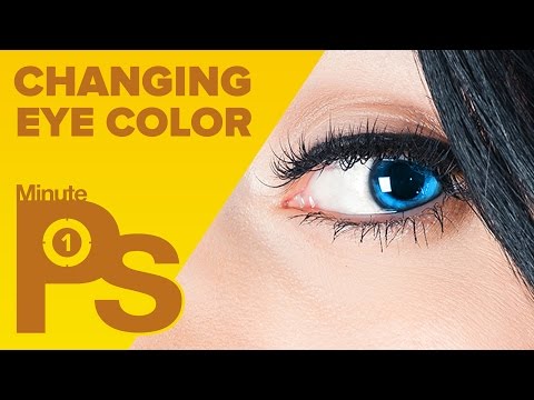 how to change eye color in photoshop