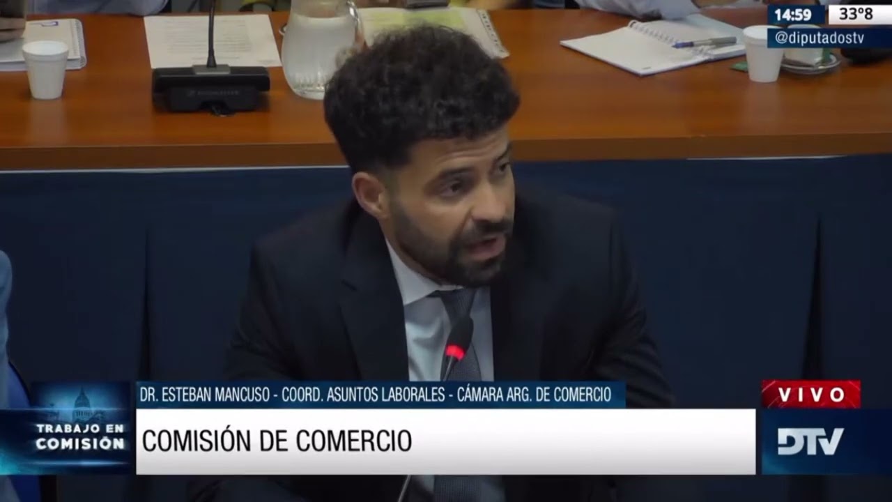 En la Comisión de Comercio, cámaras y Pymes abordaron la temática de los juicios laborales y el registro de empleados