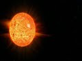 Black hole destroying a star