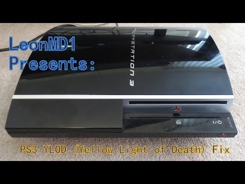 how to fix playstation 3 yellow light of death