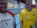 Visby IBK-Odelberg, Eftersnack med Dahlqvist och Lindgren Visby IBK-Odelberg, Eftersnack med Dahlqvist och Lindgren