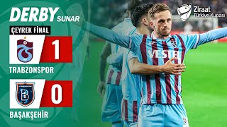 Trabzonspor 1-0 Başakşehir MAÇ ÖZETİ (Ziraat 