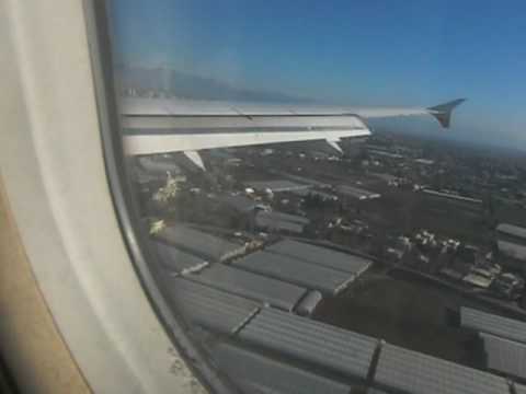 Anflug Antalya Airport