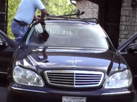 top priority monikah’s auto glass columbus oh mercedes S500 windshield replacement ( part 3 )