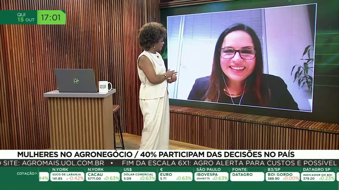 40% das mulheres no agronegócio participam das decisões do país