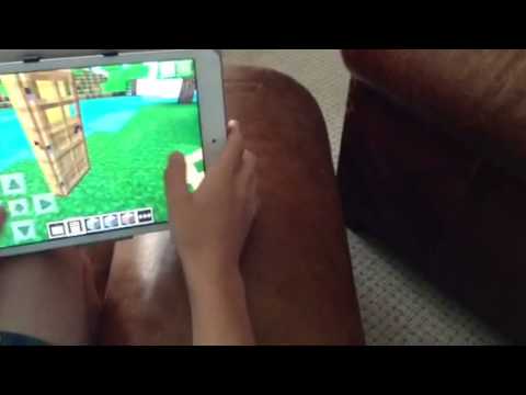 how to make a door in minecraft pe