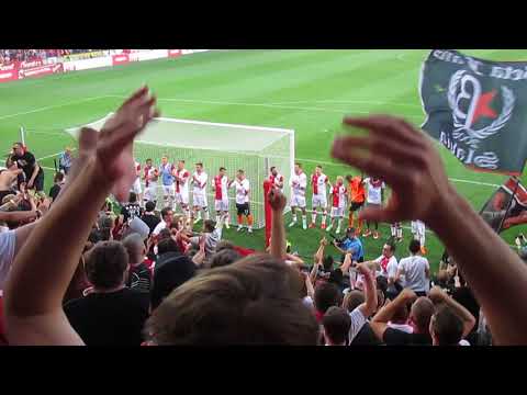 SK Slavia Praha – FC Viktoria Plzeň 5.05.2018 děkovačka
