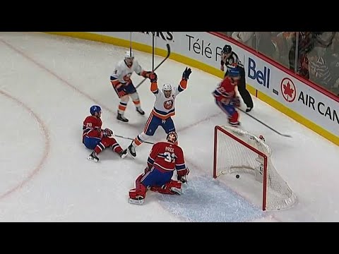 Video: Tavares bangs in OT winner for second of night against Canadiens