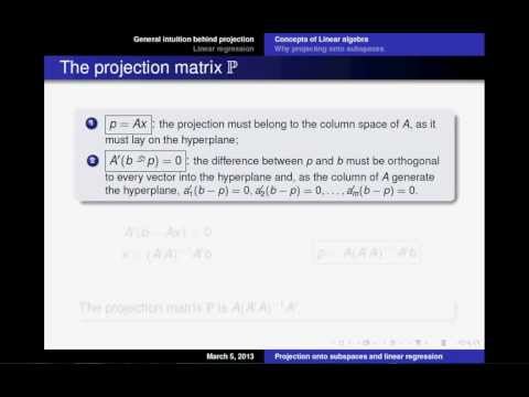 how to project a vector onto a plane