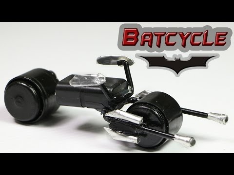 How To Make A Batman Motorcycle - Batcycle Toy