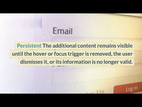How to implement WCAG 2.1 Success Criteria 1.4.13 Content on Hover or Focus in code with examples