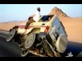 AMAZING ARAB DRIFTING- CAR ON TWO WHEELS