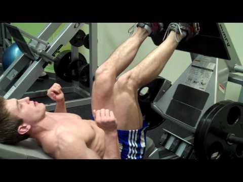 how to perform leg press