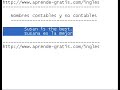 curso de inglés 06   nombres contables y no contables