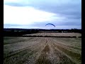 Trained by me, Steve (Mad Cow) Cowham. This has taken her 8 months to get airborne. Flying a Swing Arcus Medium wing with a RAD XL Airheart paramotor. She did 2 x 1 Kilometre circuits and a dummy landing. Flying at around 300-400 feet. Flight time was 15 minutes. I am proud of her, she's got guts!