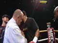 Monte Barrett falls into ring vs David Haye