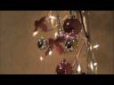 Aluminum Christmas ornament holder (tree)