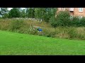 Ulf flying a T-rex 450 shot with a Sanyo Xacti HD1010