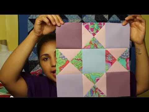 How to make an Ohio Star Block- Block#11 of 12- Video Quilt Along