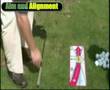Golfer aligment