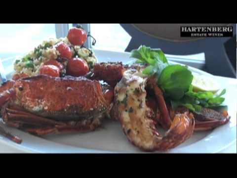 Hartenberg Sauvignon Blanc and OYO crayfish