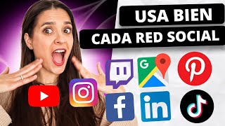 15 - ¿Para qué sirve y cómo usar cada red social?