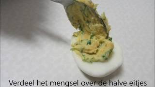 Een lekker hapje met ei en tuinkers