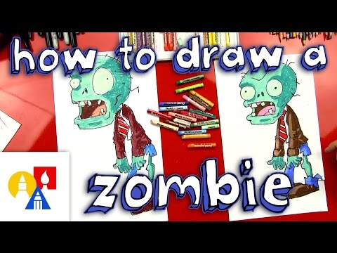 how to draw easy zombies