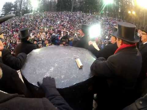 Groundhog Day 2013 Inner Circle View Hat Cam Groundhog Day 2013 Inner Circle View Hat Cam