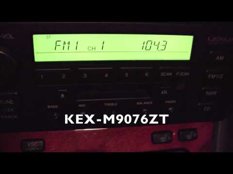 1999 Lexus LS 400 replacement radio LCD