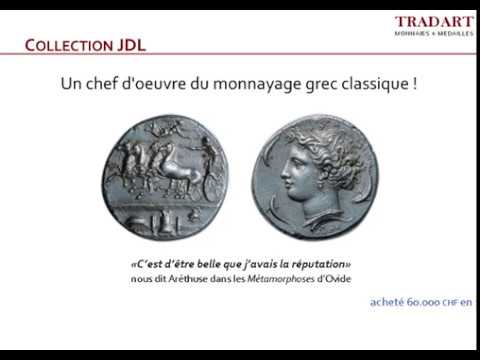 Les Éditions Tradart -  Collection JDL, N°7 - Décadrachme, Syracuse en Sicile , vers 400 AEC