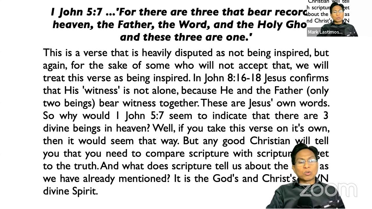 Urgent Appeal to SDA & Other Christians: Explaining Common Verses | Mark Lastimoso