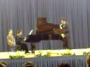 juan antonio garc�a illanas(saxo alto) y yuko mizutani(piano) en el conservatorio de segovia.
interpretan: sonata (1943) paul hindemith