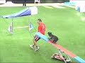 Here are some clips from different teams practising the day before world championships in agility, Helsinki, 2008.