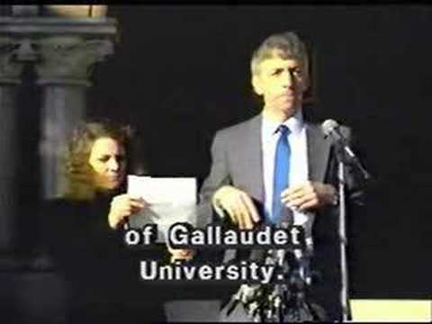 Gallaudet's DPN Protest in 1988