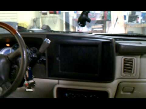 2002 Cadillac escalade iPad install