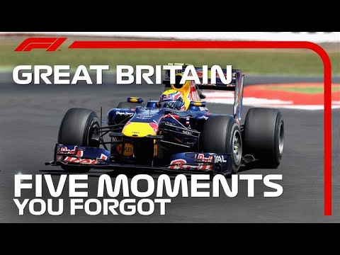 Video | Vijf vergeten momenten van de Grand Prix van Groot-Brittannië